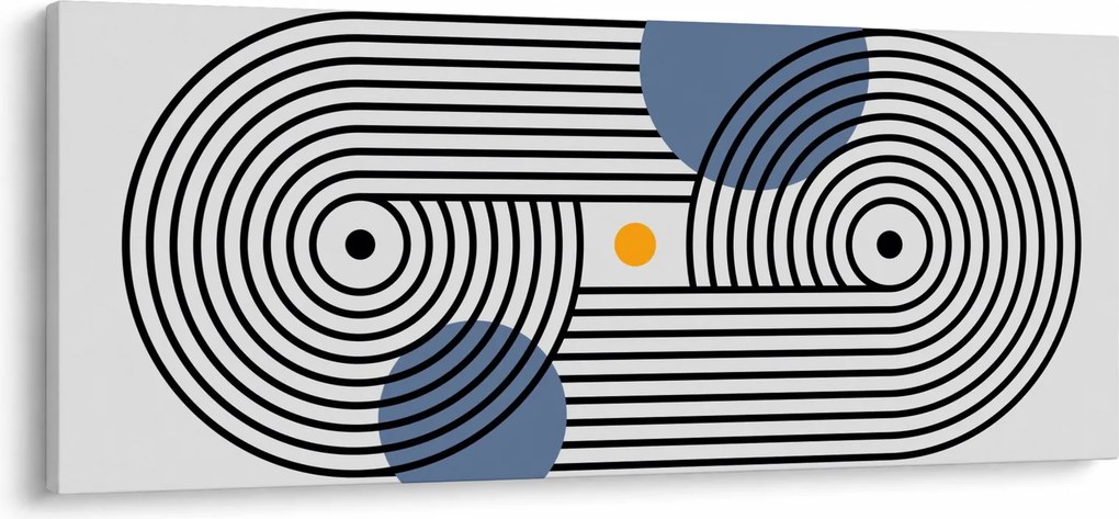 Obraz - Minimalistická abstrakcia N⁰3 (120x50 cm)