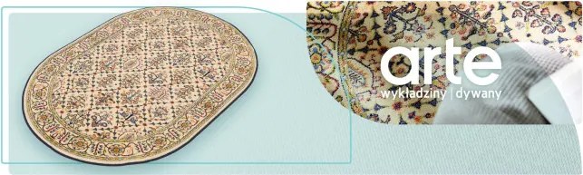 Koberec Agnella Standard Tamir krémový ovál