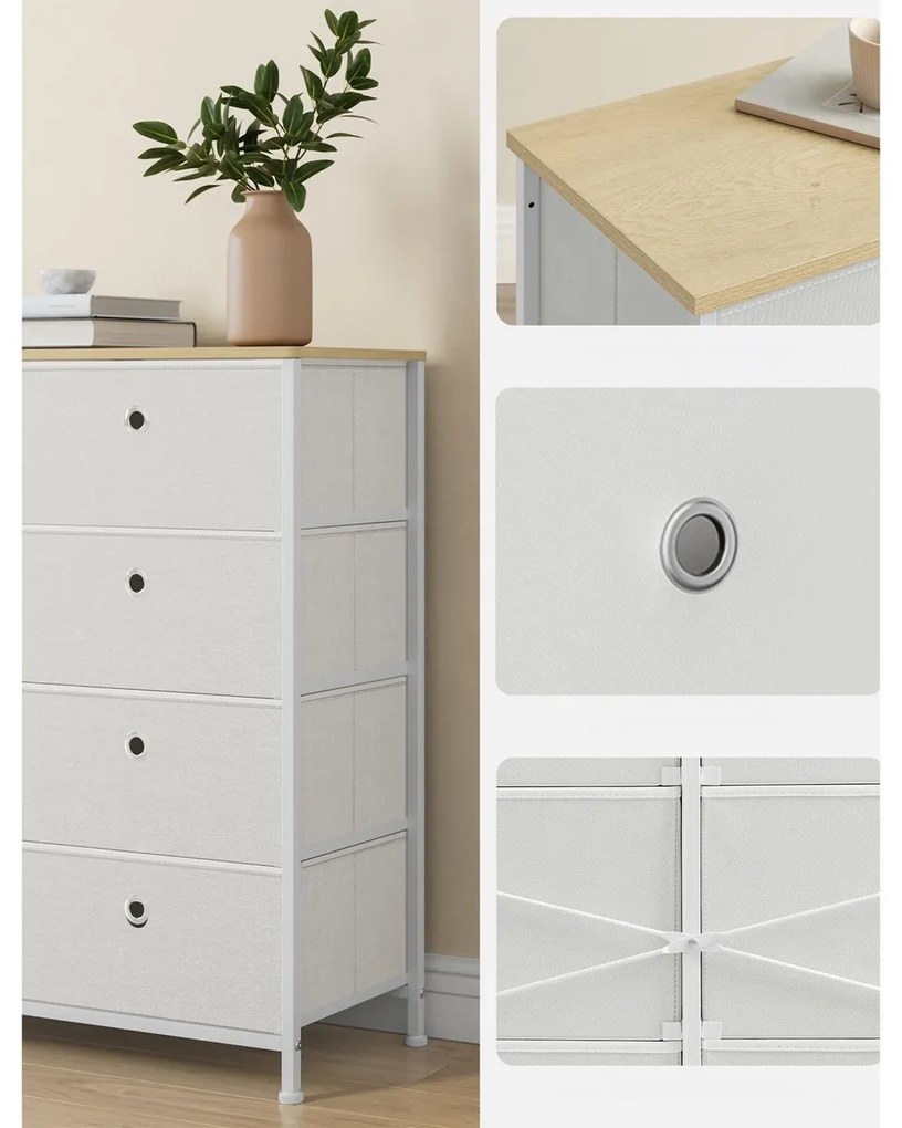 Komoda E1024 WT, 80 cm