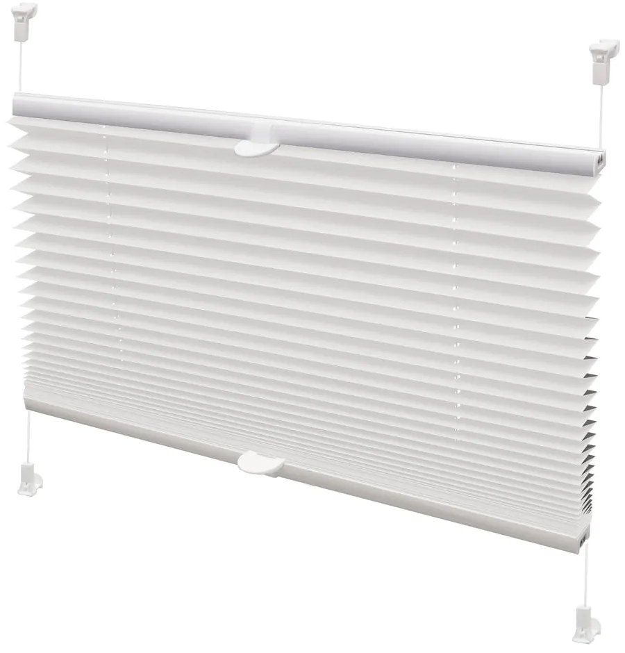 Biela roleta 42,5x150 cm Plisé Verona – Gardinia