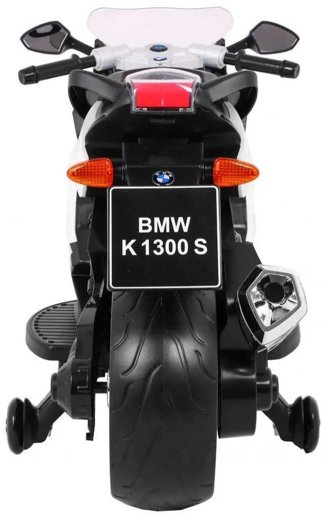 RAMIZ ELEKTRICKÁ MOTORKA BMW K1300S - BIELA - RC-550SMP/10500RPM - BATÉRIA 12V/5,5Ah - 2022