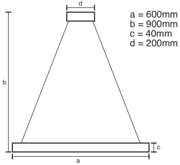 Brilagi - LED Stmievateľný luster na lanku CIRCLE LED/42W/230V 3000-6500K + DO