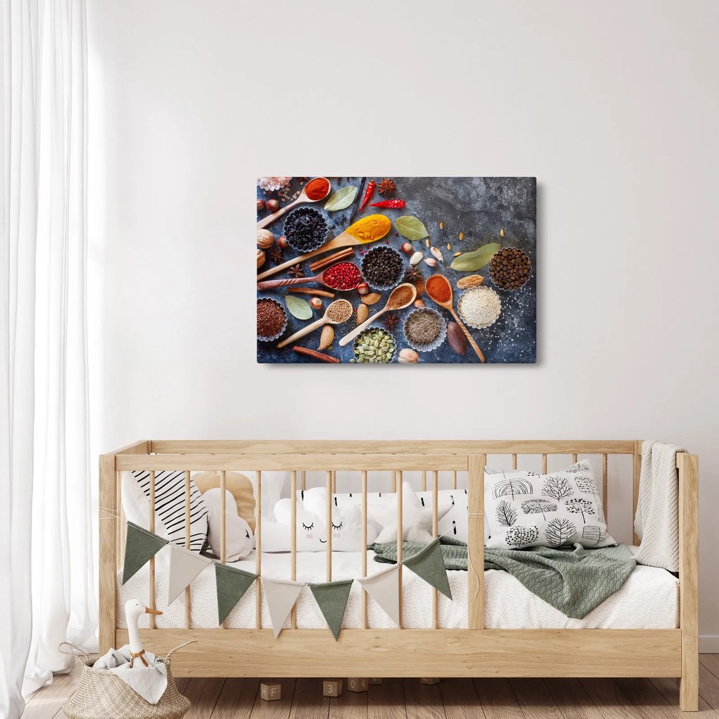 Obraz - Korenie (90x60 cm)