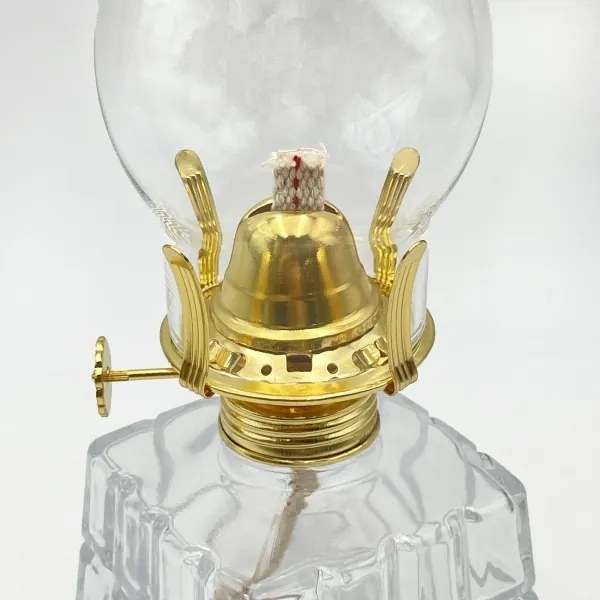 BRILAGI - Petrolejová lampa MERLIN číra/zlatá