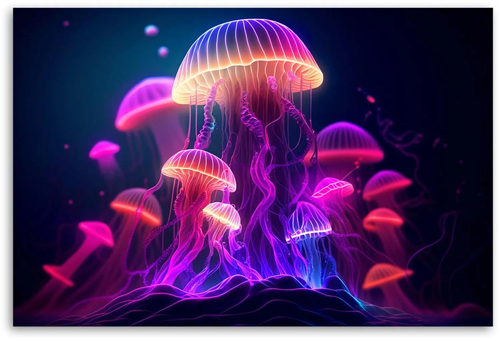 Gario Obraz na plátne Tajomné medúzy Rozmery: 60 x 40 cm