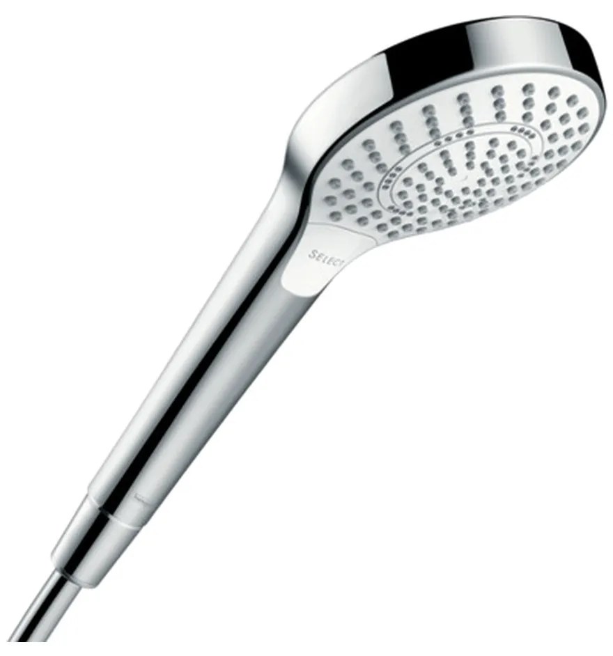 Hansgrohe Croma Select S - Ručná sprcha 110 Multi, biela/chróm 26800400