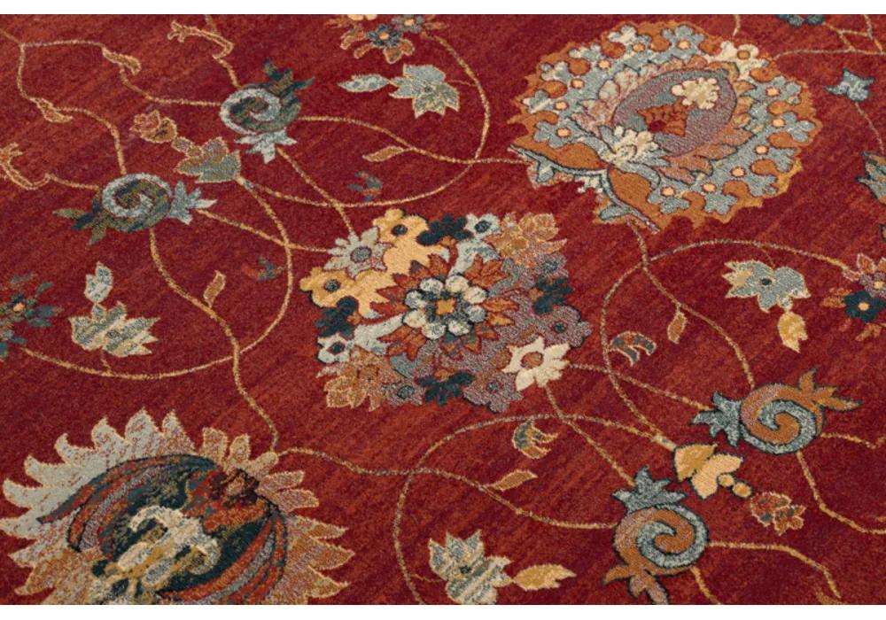 Vlnený kusový koberec Latica rubínový 235x350cm