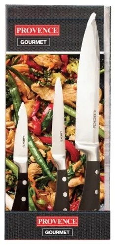 Sada kuchynských nožov PROVENCE GOURMET 3 ks