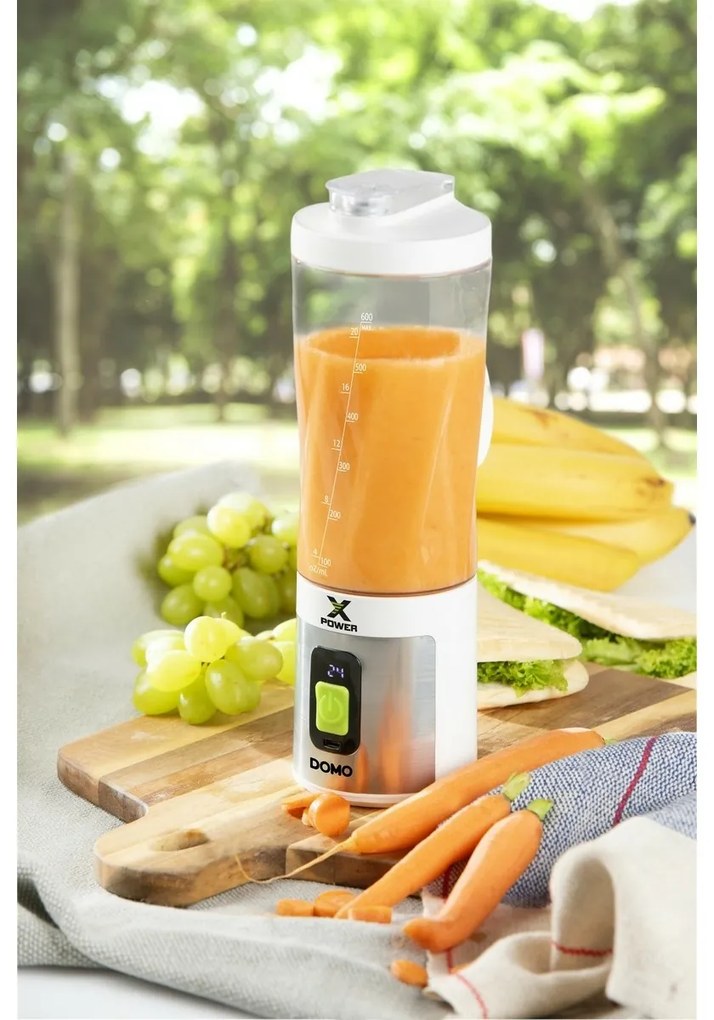 DOMO DO752BL bezdrôtový mixér na smoothie X-Powerto go