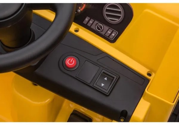 Elektrické autíčko Nakladač CAT 60W/4500 mAh žlto-čierne