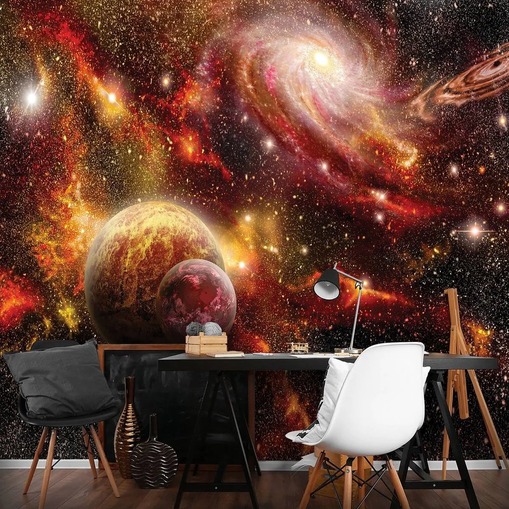 Fototapeta - Farebný vesmír (254x184 cm)