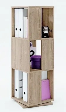 Otočný regál Tower, dub sonoma%