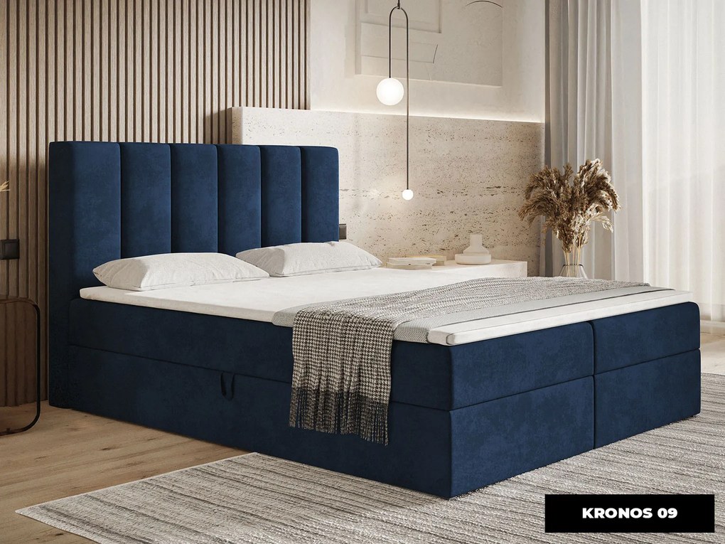 PROXIMA.store - Kontinentálna boxspring posteľ FLORA ROZMER: 120 x 200 cm, TYP MATRACA: BONELLOVÉ PRUŽINY, VRCHNÝ MATRAC (TOPPER): BEZ TOPPERU