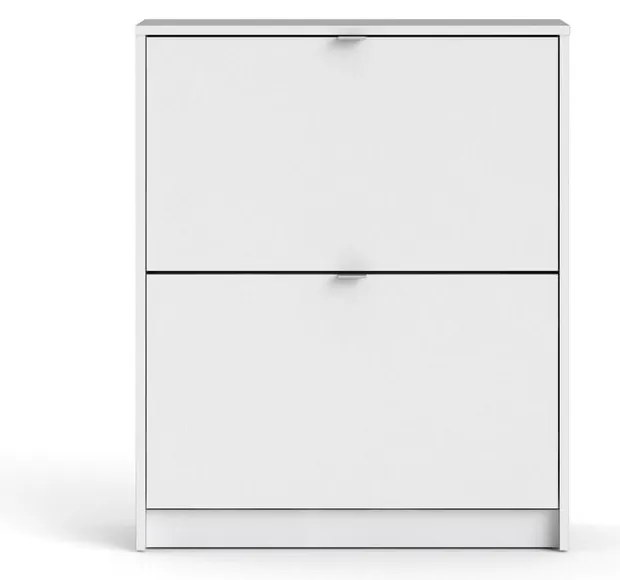 Biela výklopná skrinka na topánky Shoes – Tvilum