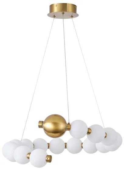 LED Luster na lanku LED/20W/230V 3000K