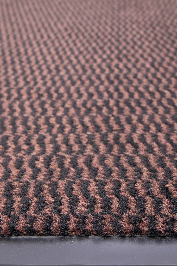 Textilná rohožka CLEAN BROWN rozmer: 60x90 cm