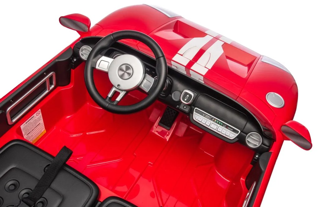 Elektrické autíčko pre deti Ford GT červené