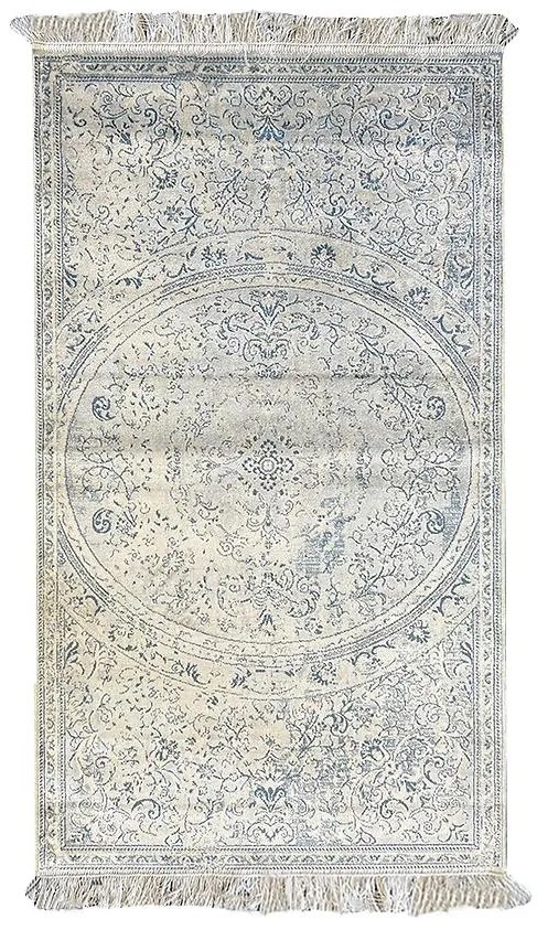 Viskózový koberec Mahhad 0,8/1,5 84561 modrý