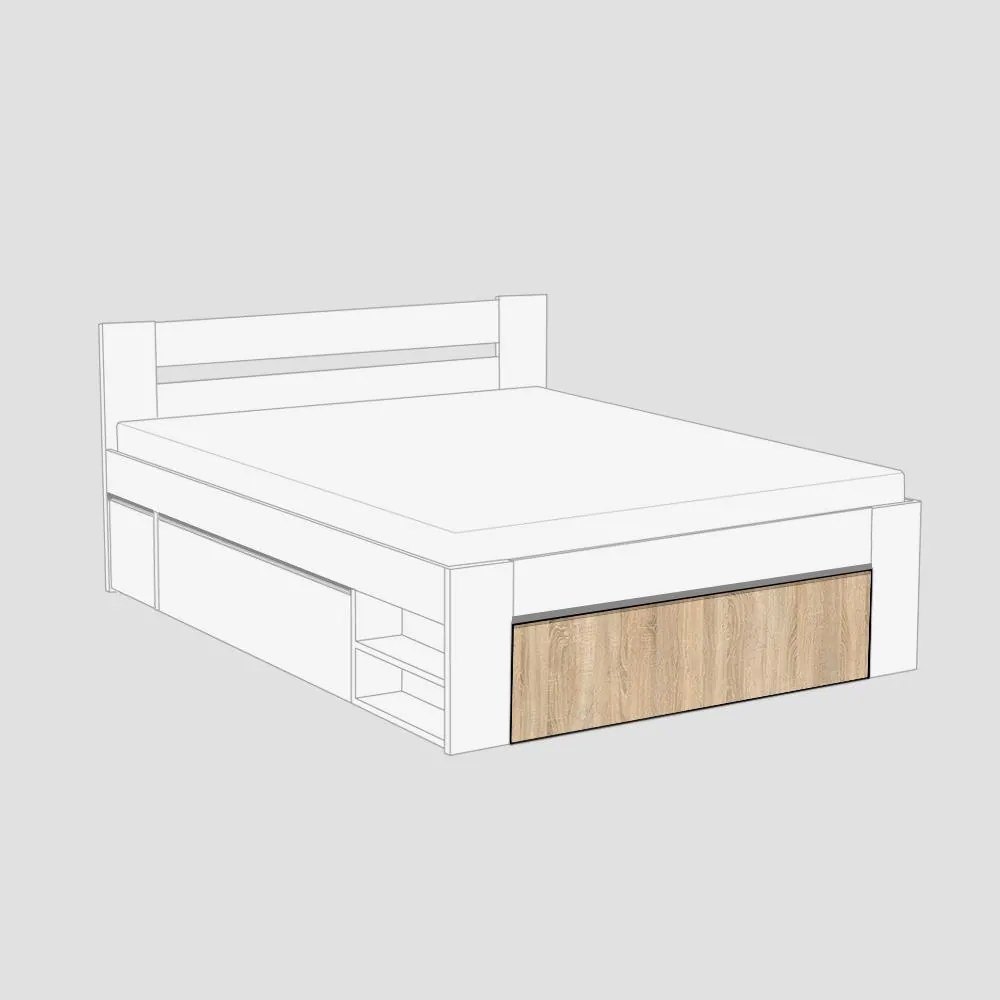 BTC KIRA ČELO 2: 140x200 Varianta: ROSE