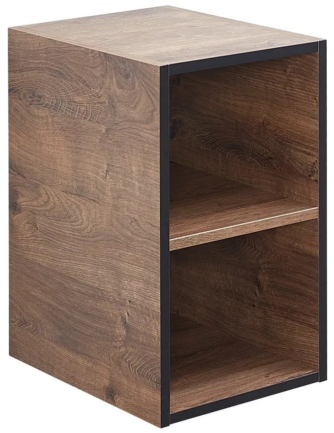 Hnedá nízka kúpeľňová skrinka v dekore duba 30x51 cm Set 374 - Pelipal