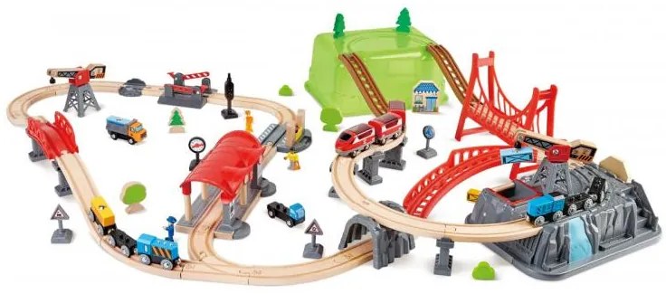 Vláčikodráha s hracím boxom