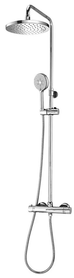 OMNIRES SYSY10/N/6CR - Sprchová sada s termostatickou batériou Y lesklý chróm