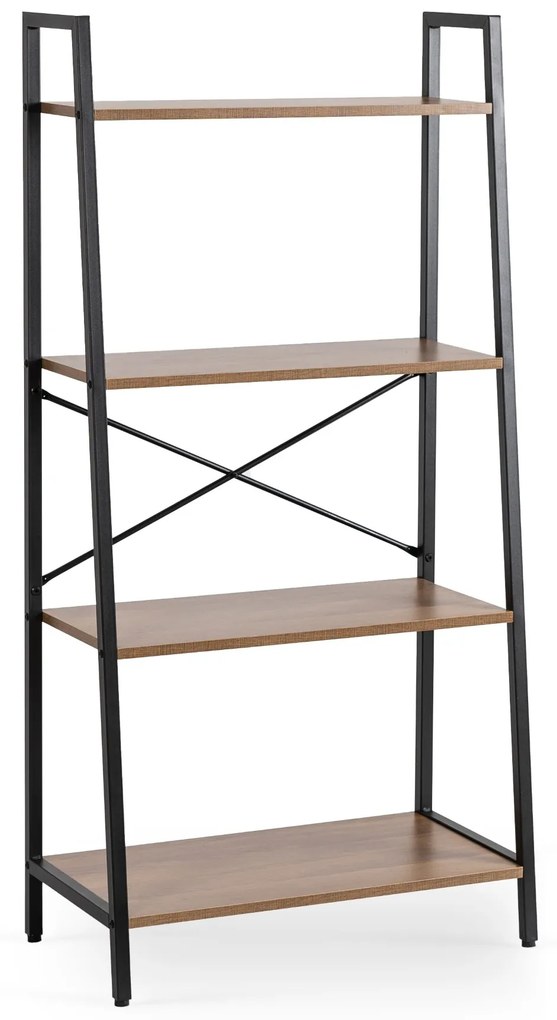 Regál Gia 64 cm ořech/černý