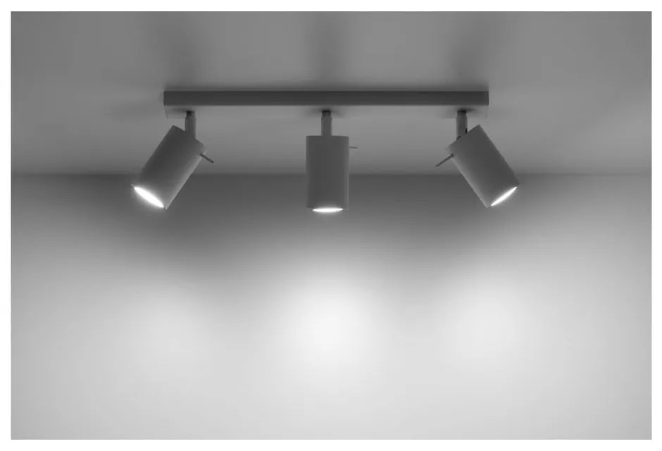 Biele stropné svietidlo Sollux Etna