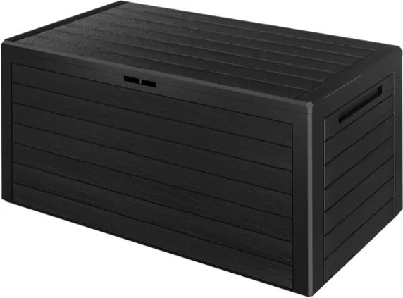 Záhradný úložný box Hill 280 L antracitový
