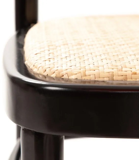 Jedálenská stolička LEGNO béžová / čierna 871363