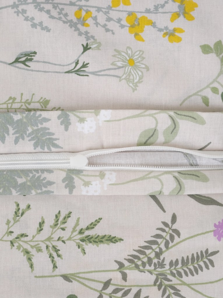 Francúzske bavlnené obliečky Renforcé - Bianca béžová