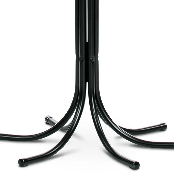 Autronic BONTEC Vešiak, kov, čierna, 83707-06 BK Farba: Čierna