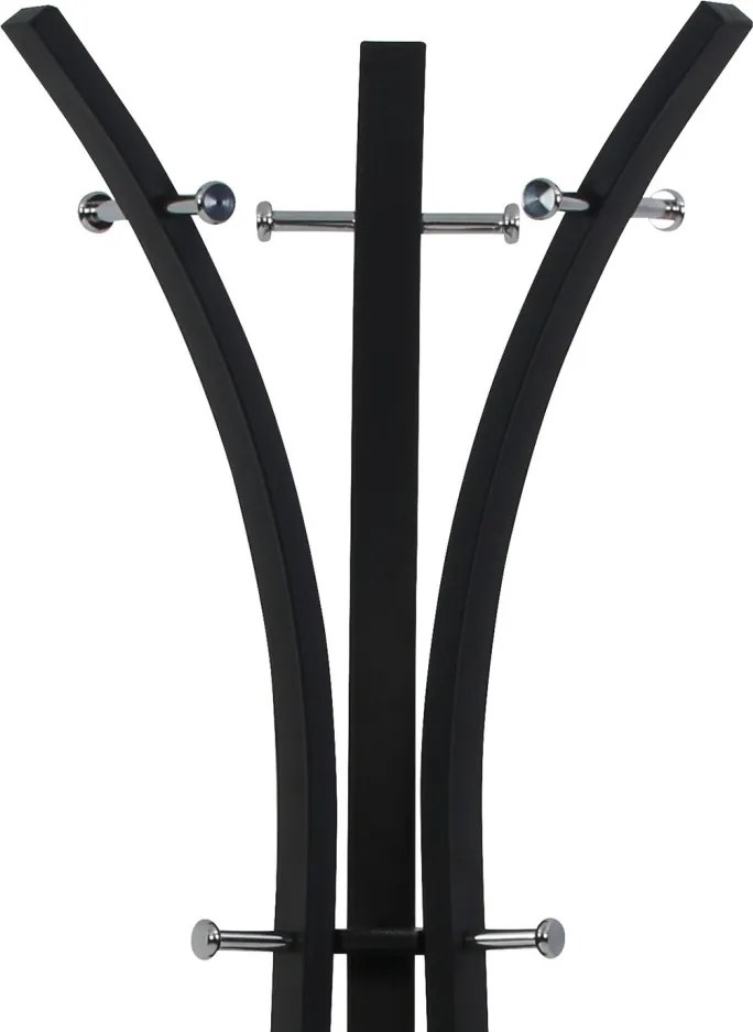 Stojací vešiak Alfons, čierny