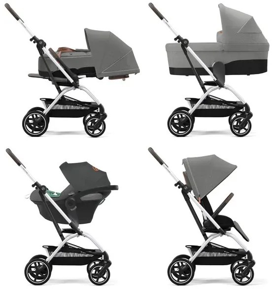 Cybex športový kočík Eezy S Twist+ 2 SILVER lava grey