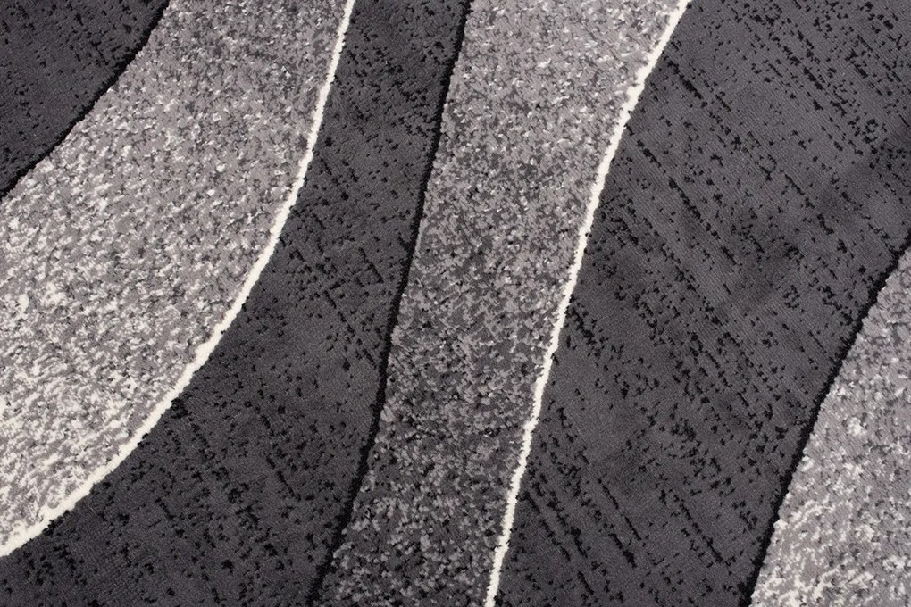 TA Koberec K857A DARK GRAY CHEAP PP CRM Sivý Obdĺžnikový Rozmer: 60x100 cm