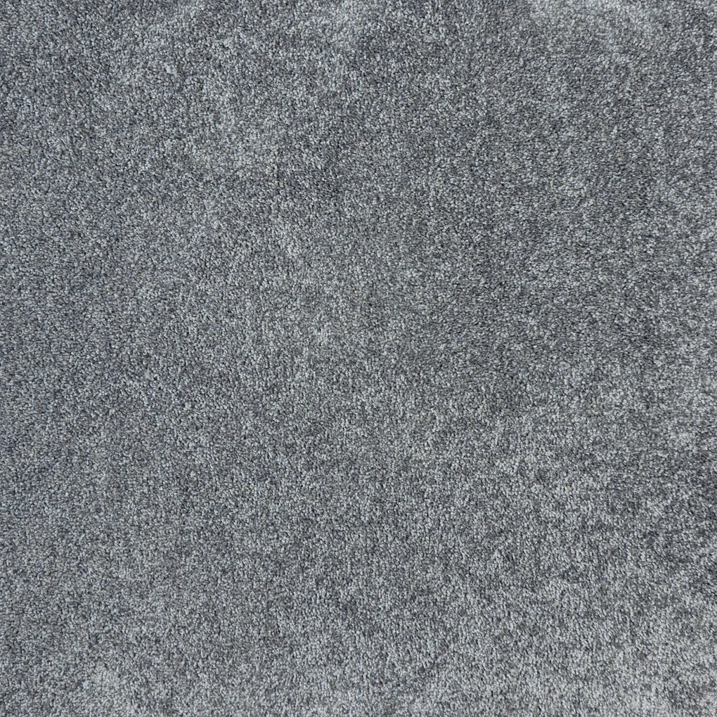 Metrážny koberec Feliz 096, na mieru, šíře 4m, šedá, filc, detská izba, ITC