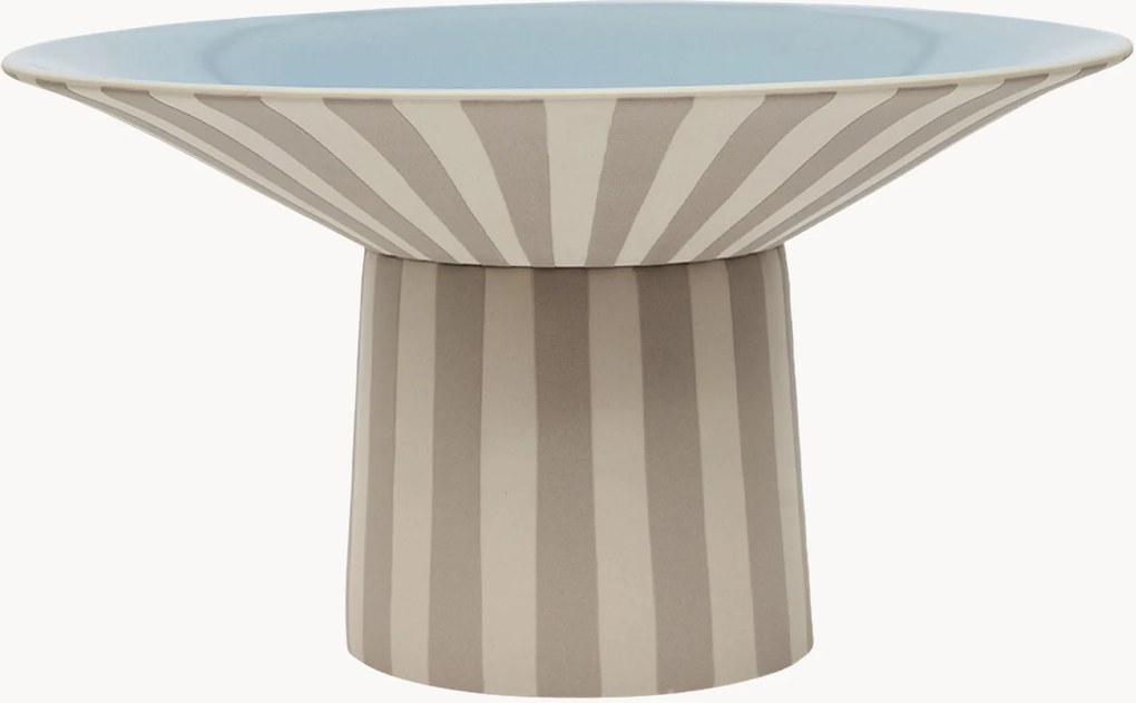 Ručne maľovaná dekoračná miska Toppu, V 17 cm