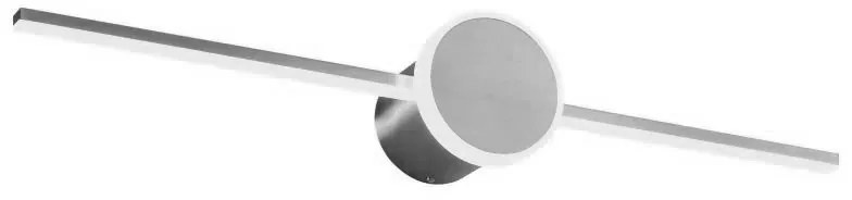Toolight Toolight, LED nástenné svietidlo 80cm, APP847-1W, chrómová, OSW-06669