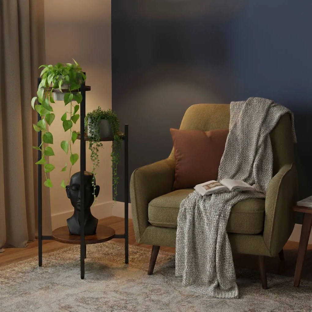 ModernHome Stojan na kvety - 3 úrovne ModernHome