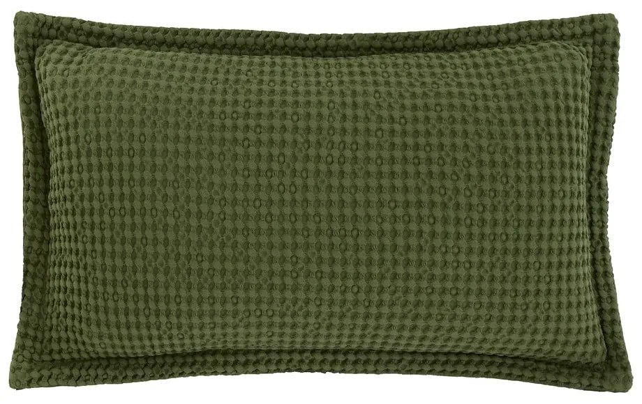Bavlnený dekoračný vankúš 30x50 cm Jaipur Chunky Waffle – Pineapple Elephant