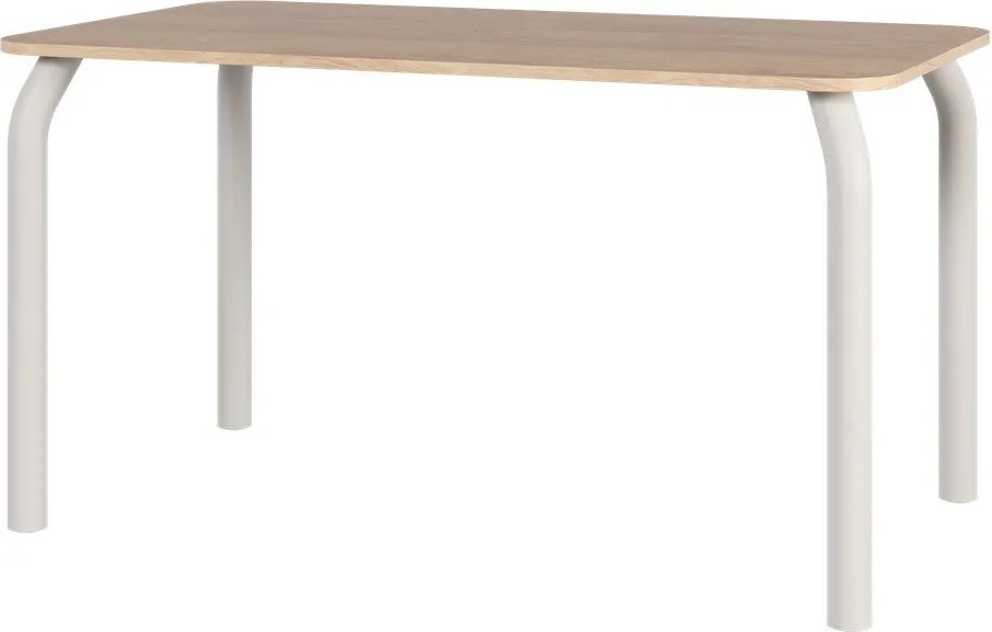 Jedálenský stôl s doskou v dubovom dekore 80x140 cm Meko – noo.ma