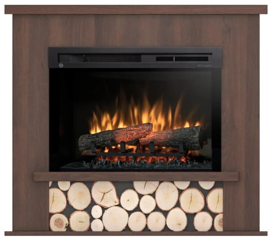 Elektrický krb Tula 26 tmavý dub