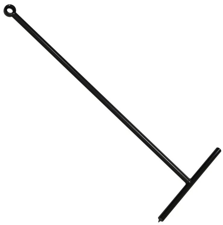 Aqualine Aqualine, Podlahová stierka 300x890mm, čierna, SQ121B