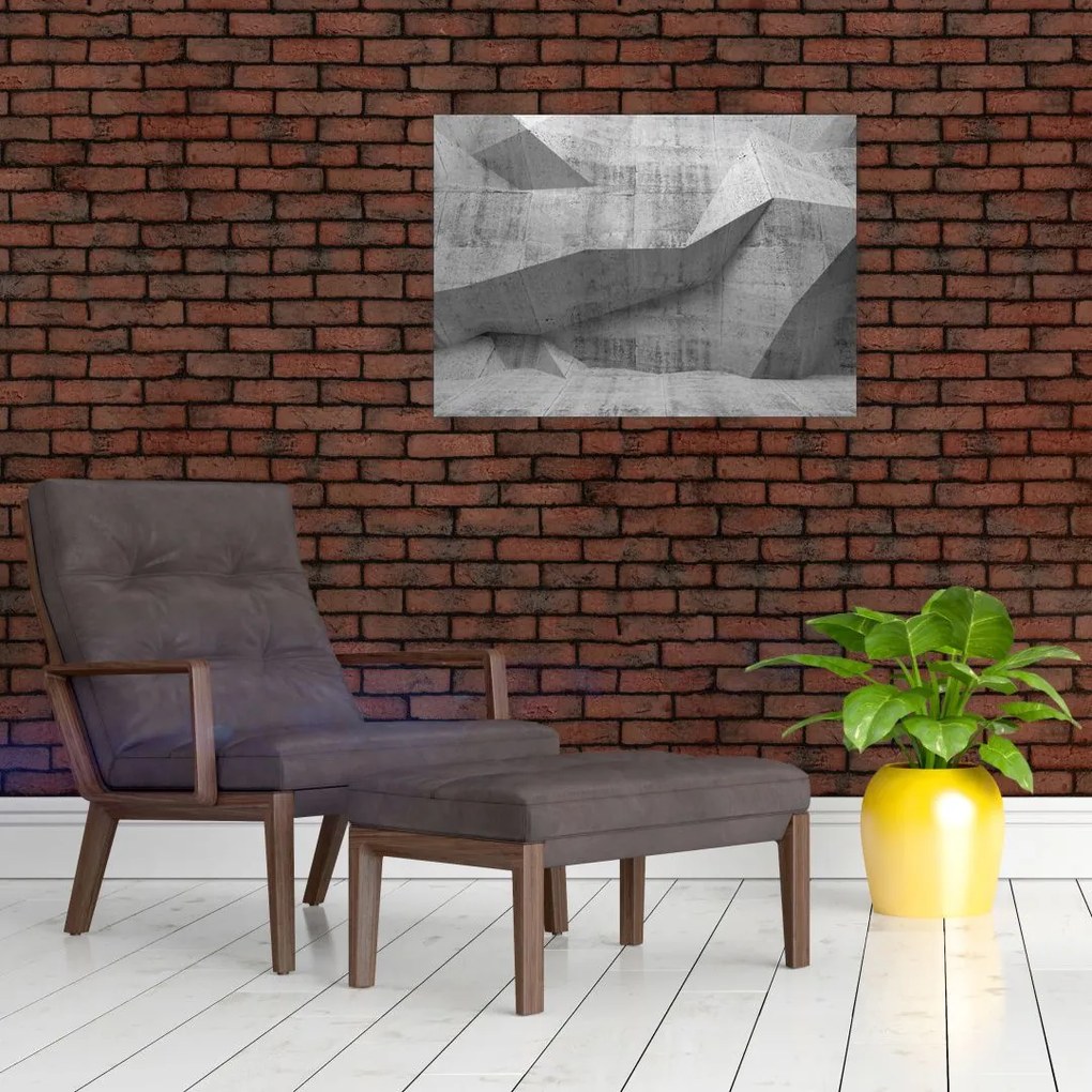 Sklenený obraz - 3D stena (70x50 cm)