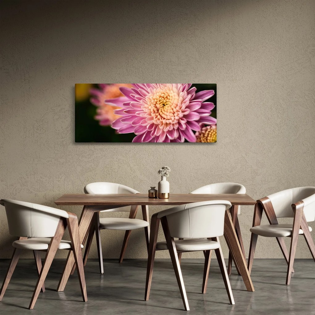 Detailný obraz kvetu (120x50 cm)