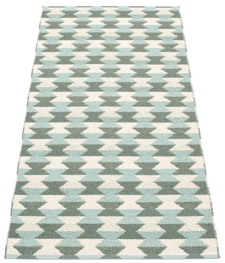 Zeleno-tyrkysový vnútorný a vonkajší behúň 70x160 cm Dana Army – Pappelina