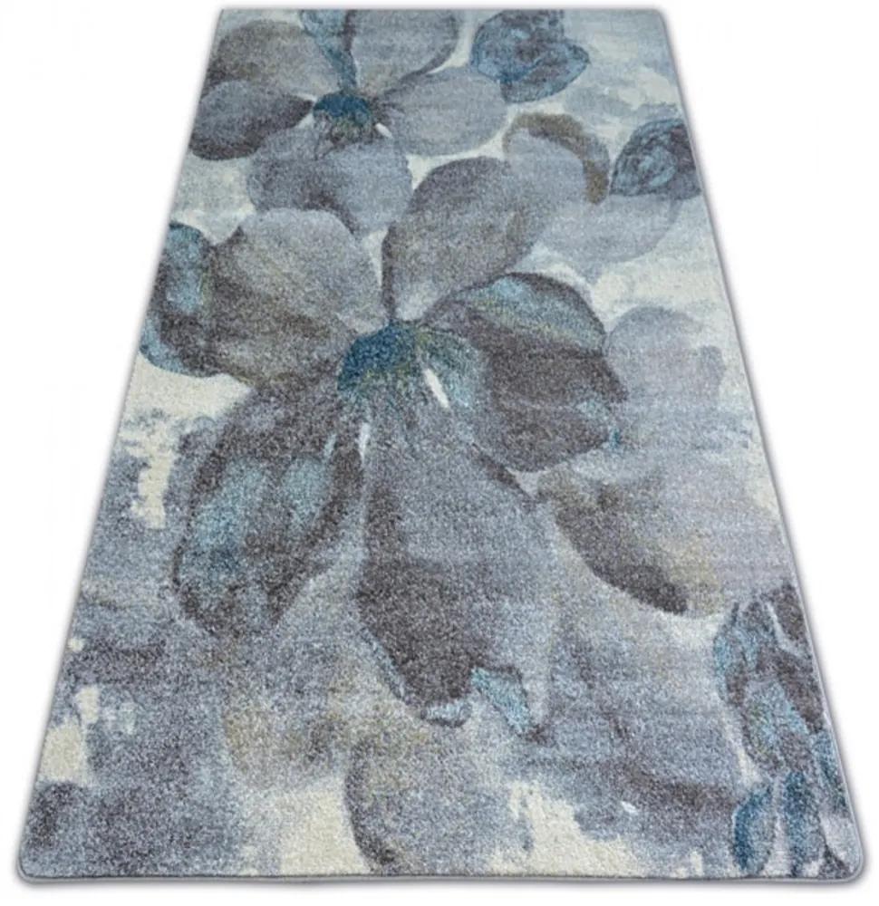 Kusový koberec Kvety šedý, Velikosti 120x170cm