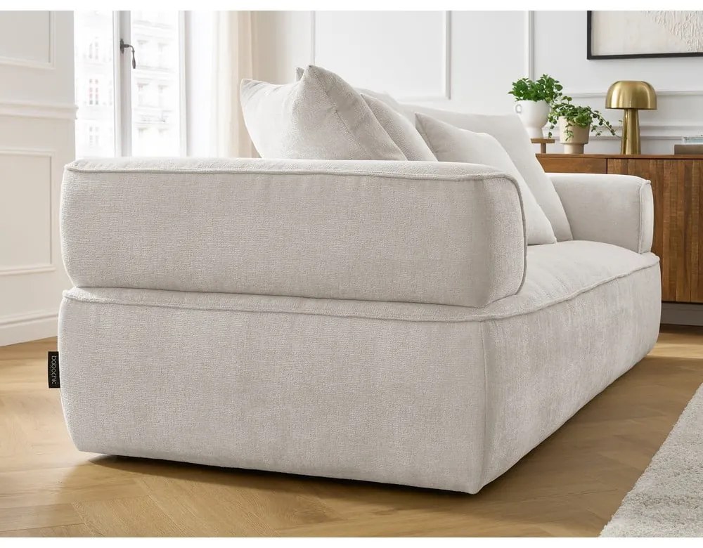 Béžová ženilková pohovka 237 cm Whesley – Bobochic Paris