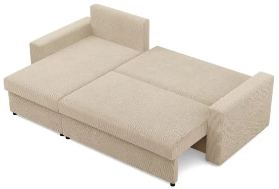 Rohová rozkladacia sedačka NEO Poso béžová