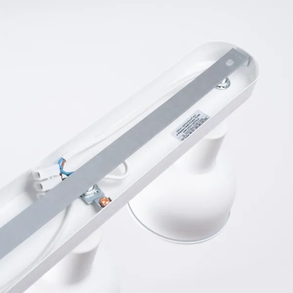 Sollux SL.1315 - Bodové svietidlo ELBA 3xE27/15W/230V biela